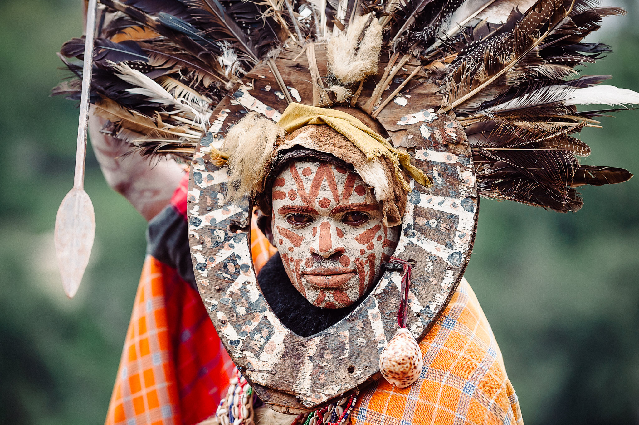 Kikuyu Tribesman © Marja Schwartz